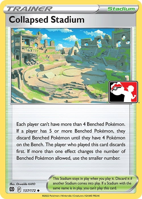 Image for Collapsed Stadium (137/172) [Prize Pack Series Cards]