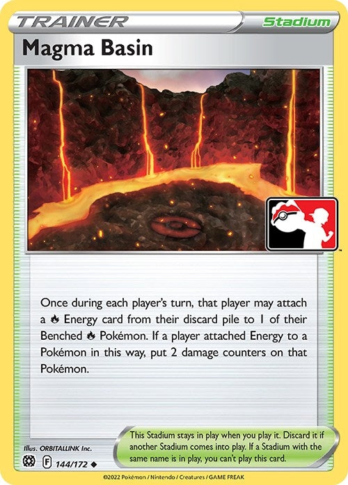 Image for Magma Basin (144/172) [Prize Pack Series Cards]