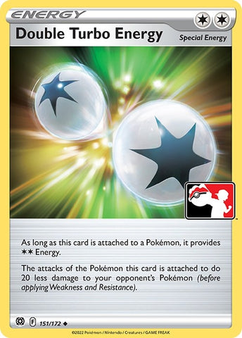 Image for Double Turbo Energy (151/172) [Prize Pack Series Cards]