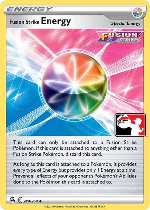 Image for Fusion Strike Energy (244/264) [Prize Pack Series Cards]