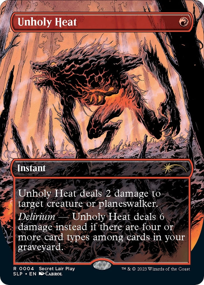 Image for Unholy Heat (4) [Secret Lair Showdown]
