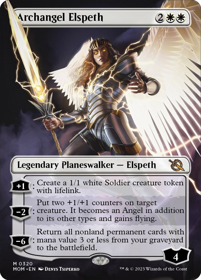 Image for Archangel Elspeth (Borderless) (320) [March of the Machine]