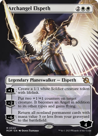 Image for Archangel Elspeth (Borderless) (320) [March of the Machine]