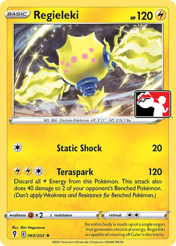 Image for Regieleki (060/203) [Prize Pack Series Cards]