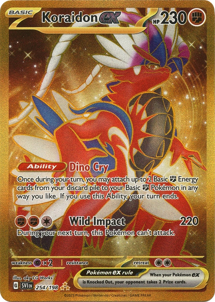 Image for Koraidon ex - 254/198 (254/198) (SV1)
