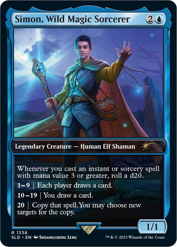 Image for Simon, Wild Magic Sorcerer (1238) [Secret Lair Drop Series]