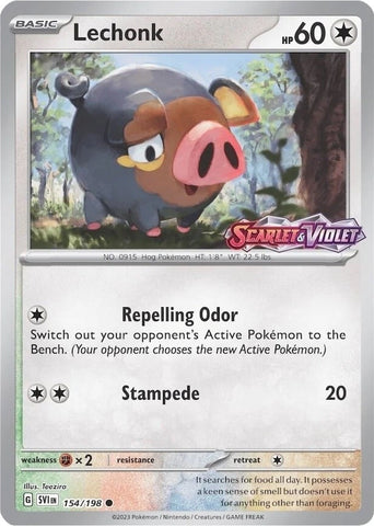 Lechonk - 154/198 (Store Promo) (154/198) (Miscellaneous Cards & Products)