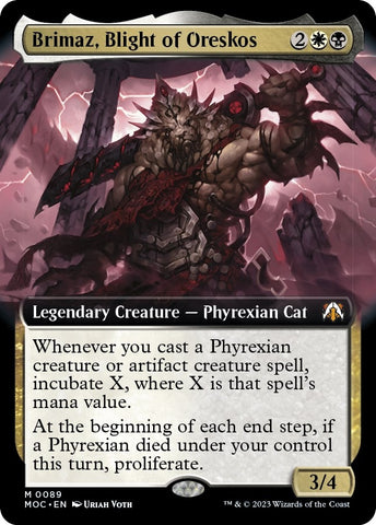 Image for Brimaz, Blight of Oreskos (Extended Art) (89) [Commander: March of the Machine]