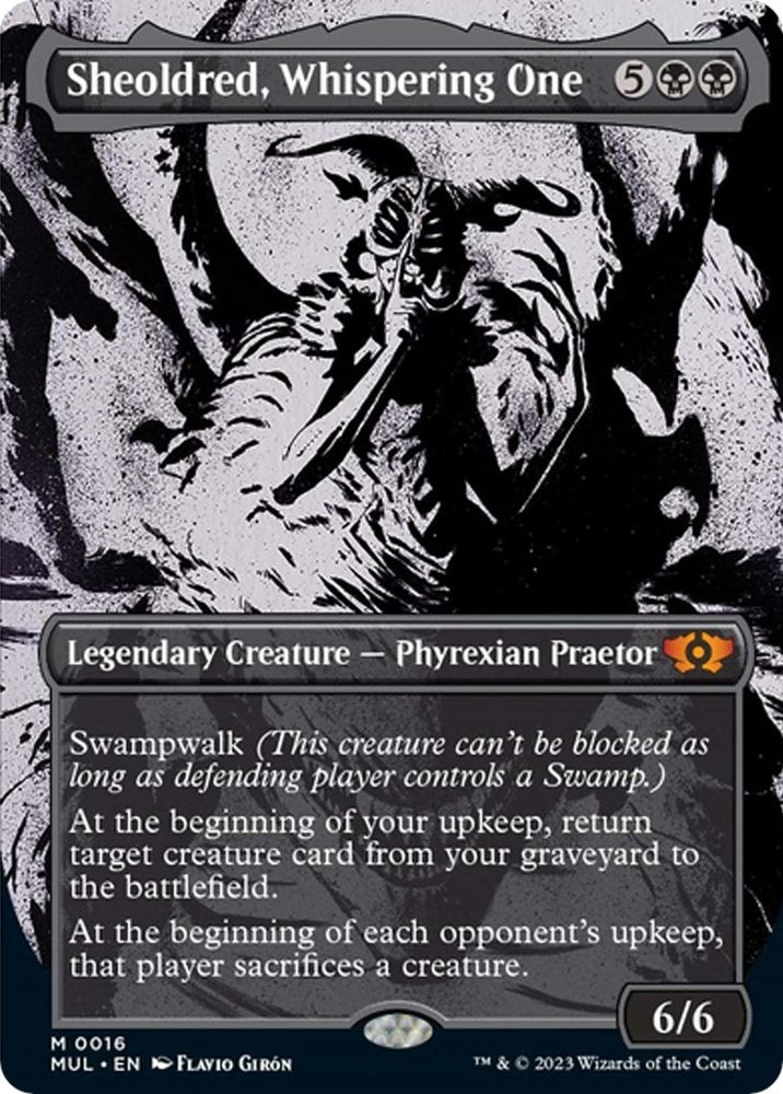 Image for Sheoldred, Whispering One (16) [March of the Machine: Multiverse Legends]