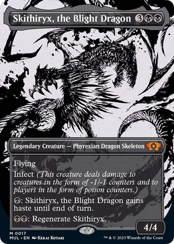 Image for Skithiryx, the Blight Dragon (17) [March of the Machine: Multiverse Legends]