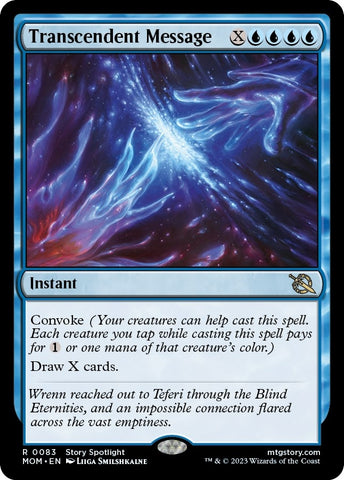 Image for Transcendent Message (83) [March of the Machine]