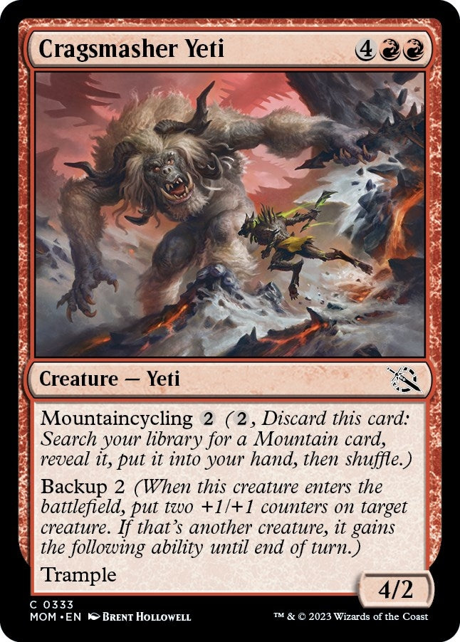 Image for Cragsmasher Yeti (333) [March of the Machine]