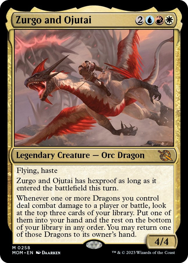 Image for Zurgo and Ojutai (258) [March of the Machine]