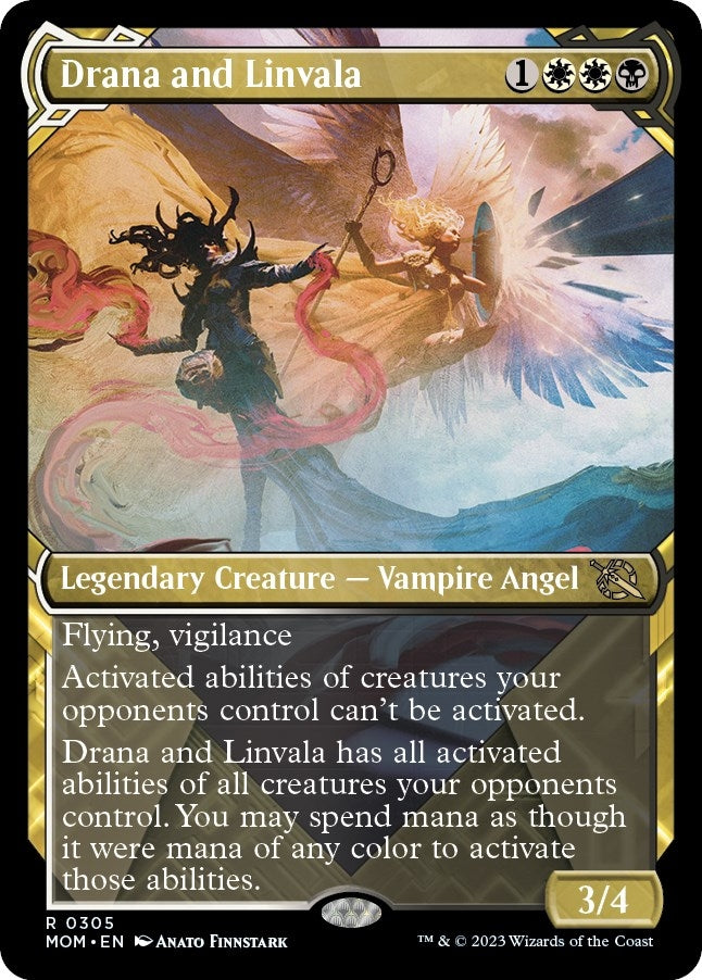 Image for Drana and Linvala (Showcase) (305) [March of the Machine]