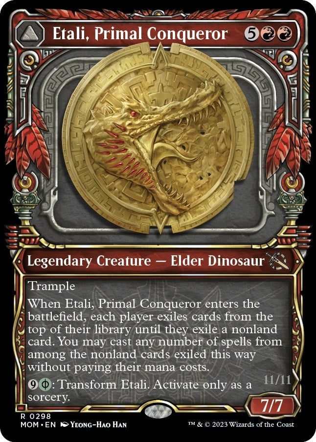 Image for Etali, Primal Conqueror (Showcase) (298) [March of the Machine]