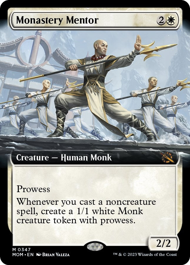 Image for Monastery Mentor (Extended Art) (347) [March of the Machine]