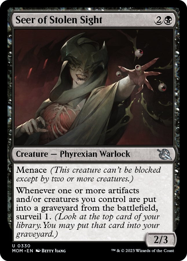 Image for Seer of Stolen Sight (330) [March of the Machine]