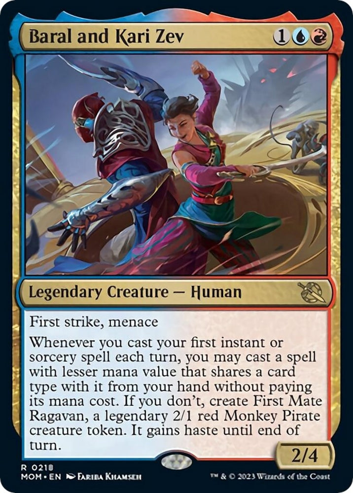 Image for Baral and Kari Zev (218) [March of the Machine]