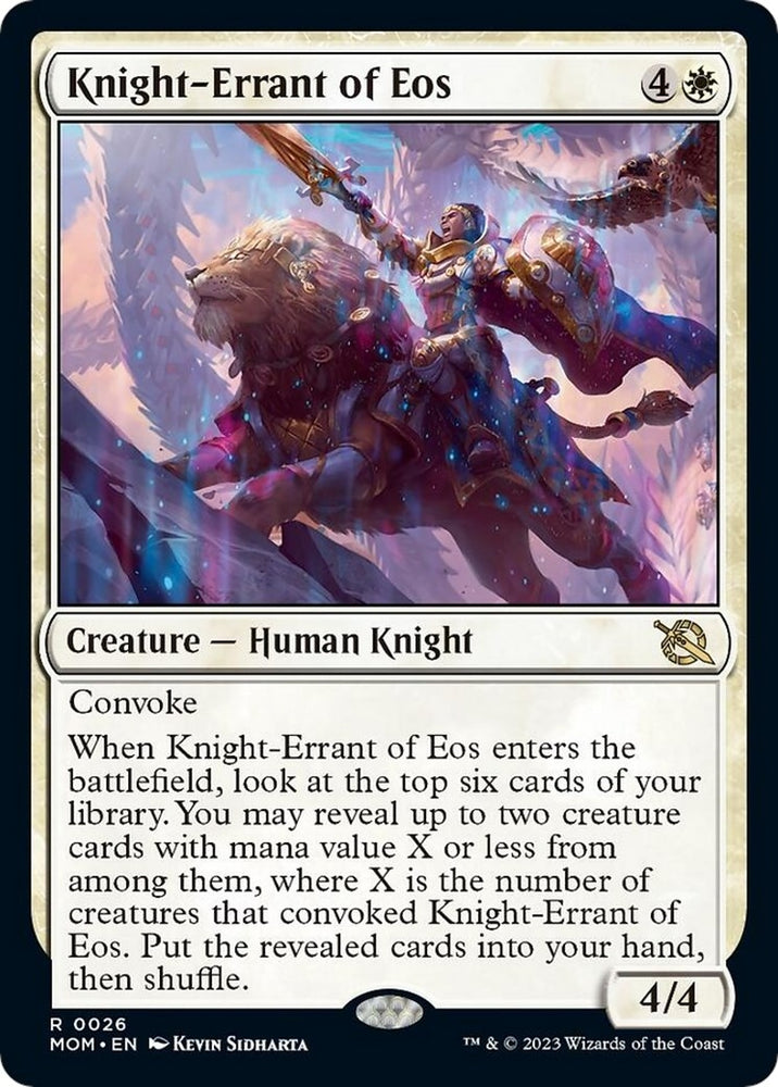 Image for Knight-Errant of Eos (26) [March of the Machine]