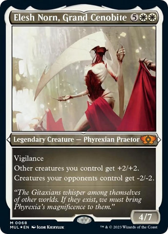 Image for Elesh Norn, Grand Cenobite (Foil Etched) (68) [March of the Machine: Multiverse Legends]