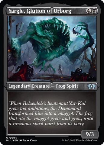 Image for Yargle, Glutton of Urborg (Foil Etched) (84) [March of the Machine: Multiverse Legends]