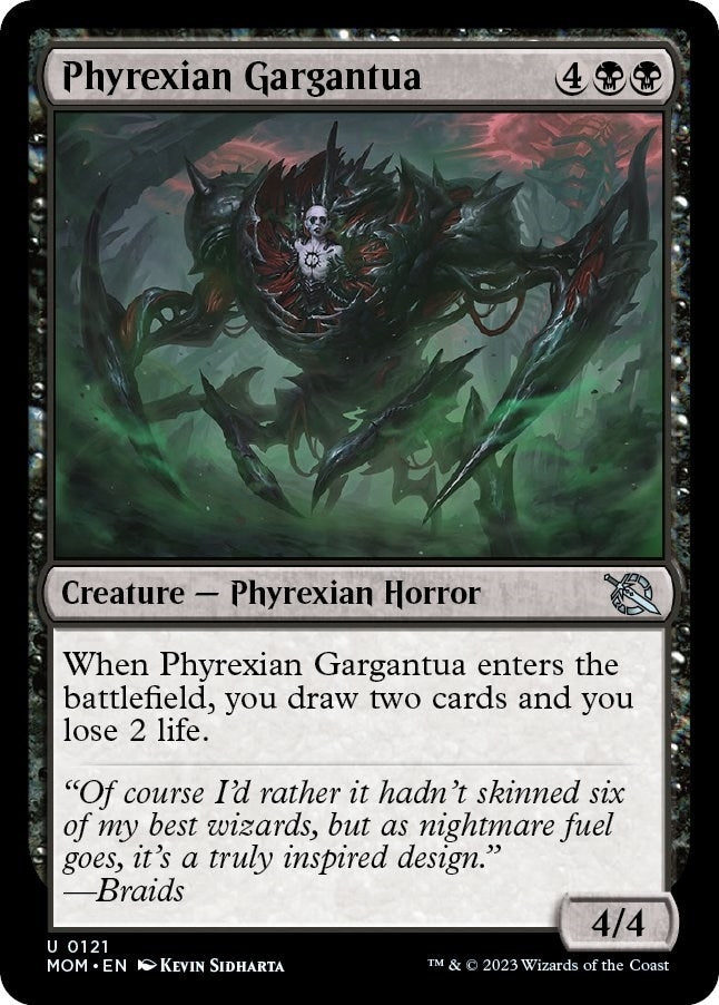 Image for Phyrexian Gargantua (121) [March of the Machine]