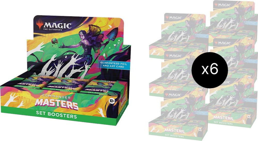 Image for Commander Masters - Set Booster Box Case [Commander Masters]