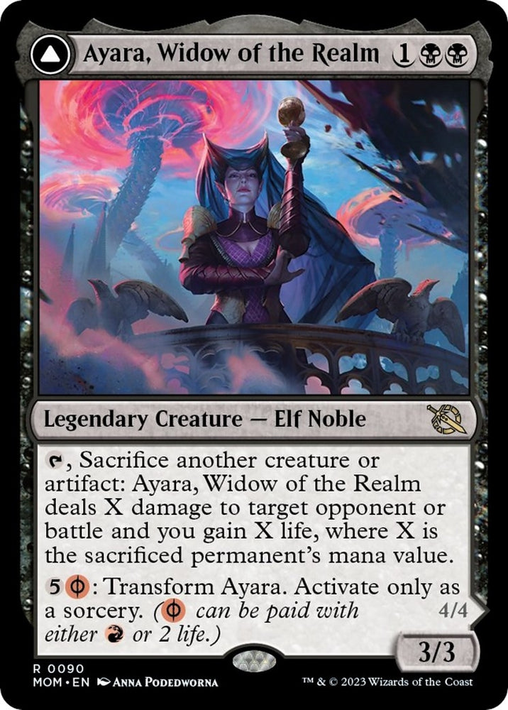 Image for Ayara, Widow of the Realm (90) [March of the Machine]