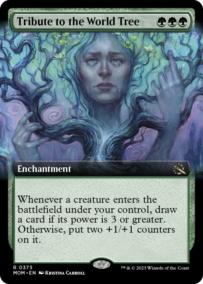 Image for Tribute to the World Tree (Extended Art) (373) [March of the Machine]