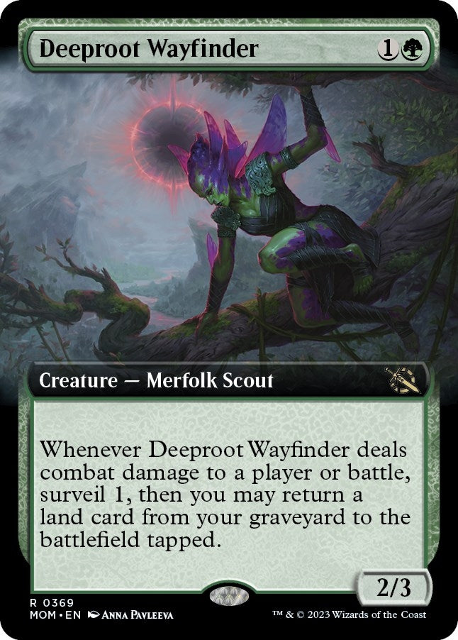 Image for Deeproot Wayfinder (Extended Art) (369) [March of the Machine]