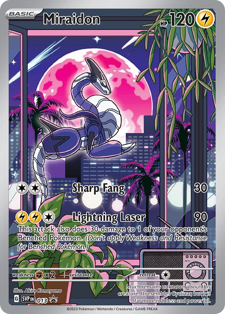Image for Miraidon - 013 (013) [SV: Scarlet & Violet Promo Cards]