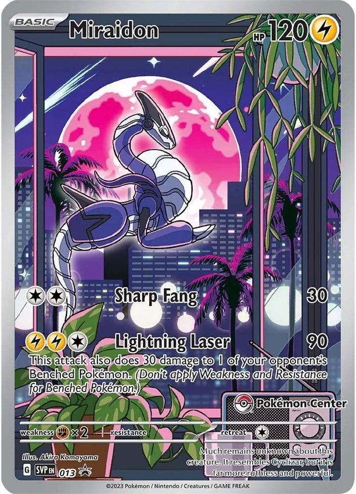 Image for Miraidon - 013 (Pokemon Center Exclusive) (013) (SVP)