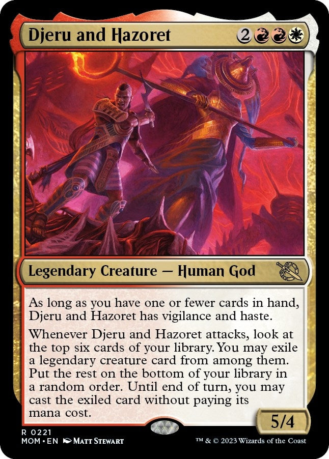 Image for Djeru and Hazoret (221) [March of the Machine]