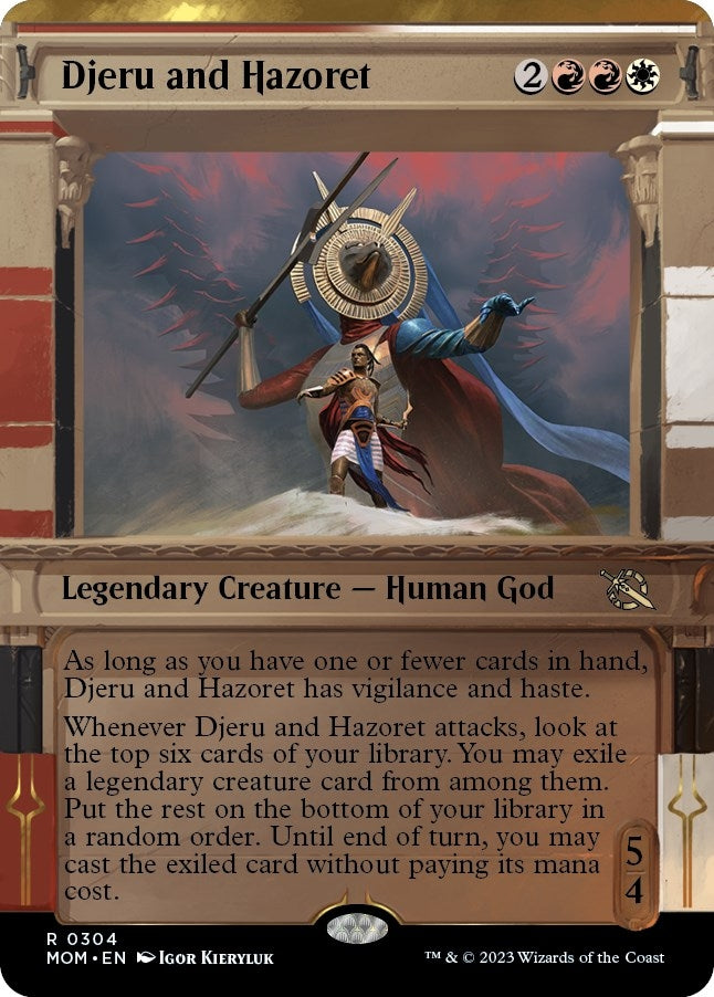 Image for Djeru and Hazoret (Showcase) (304) [March of the Machine]