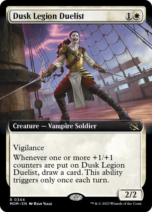 Image for Dusk Legion Duelist (Extended Art) (344) [March of the Machine]