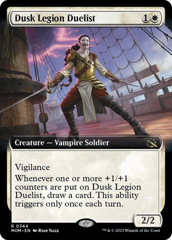 Image for Dusk Legion Duelist (Extended Art) (344) [March of the Machine]