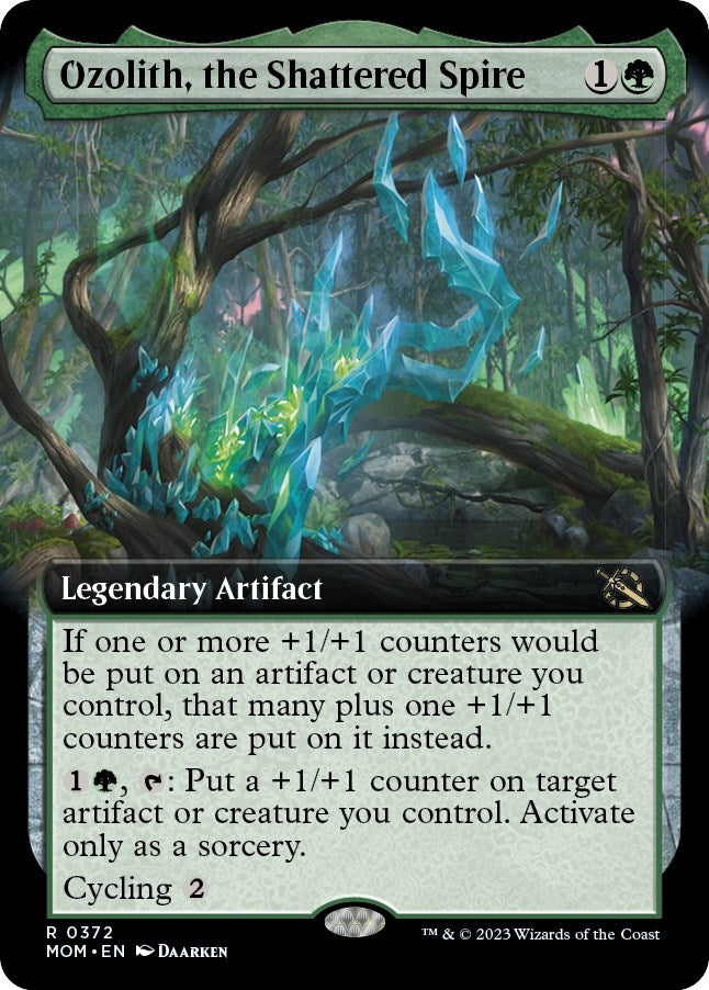 Image for Ozolith, the Shattered Spire (Extended Art) (372) [March of the Machine]