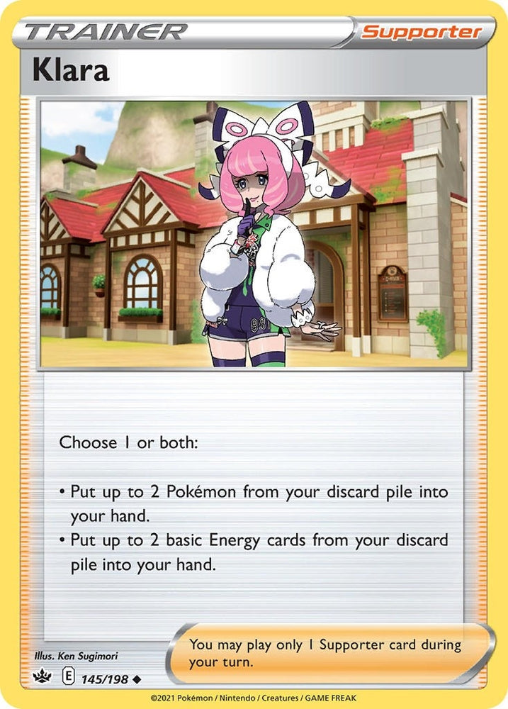 Klara - 145/198 (Cosmos Holo) (145/198) (Miscellaneous Cards & Products)
