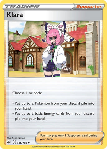 Klara - 145/198 (Cosmos Holo) (145/198) (Miscellaneous Cards & Products)
