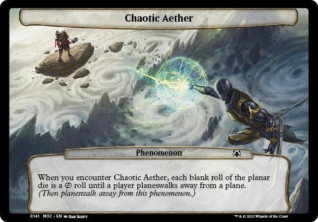 Image for Chaotic Aether (141) [Planechase: March of the Machine]