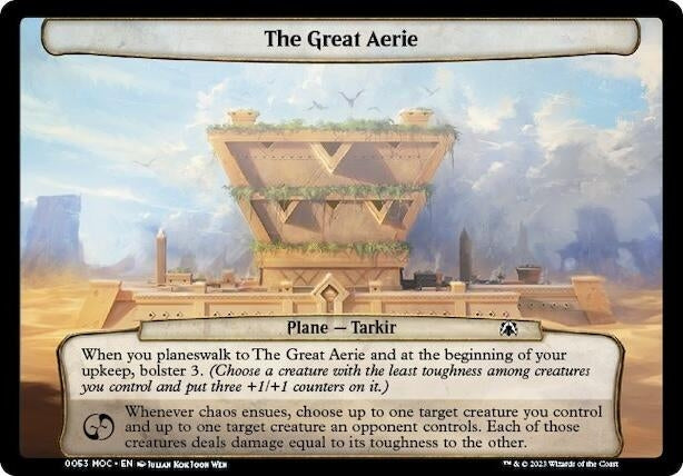 Image for The Great Aerie (53) [Planechase: March of the Machine]