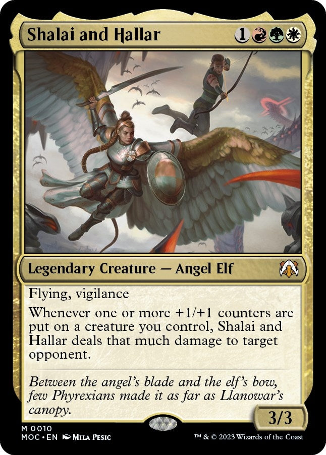 Image for Shalai and Hallar (10) [Commander: March of the Machine]