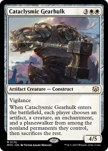 Image for Cataclysmic Gearhulk (176) [Commander: March of the Machine]