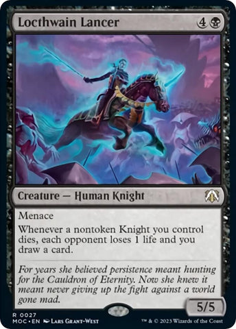 Image for Locthwain Lancer (27) [Commander: March of the Machine]