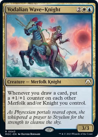 Image for Vodalian Wave-Knight (43) [Commander: March of the Machine]