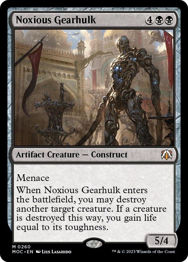 Image for Noxious Gearhulk (260) [Commander: March of the Machine]