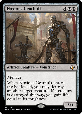 Image for Noxious Gearhulk (260) [Commander: March of the Machine]