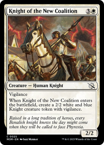 Image for Knight of the New Coalition (25) [March of the Machine]