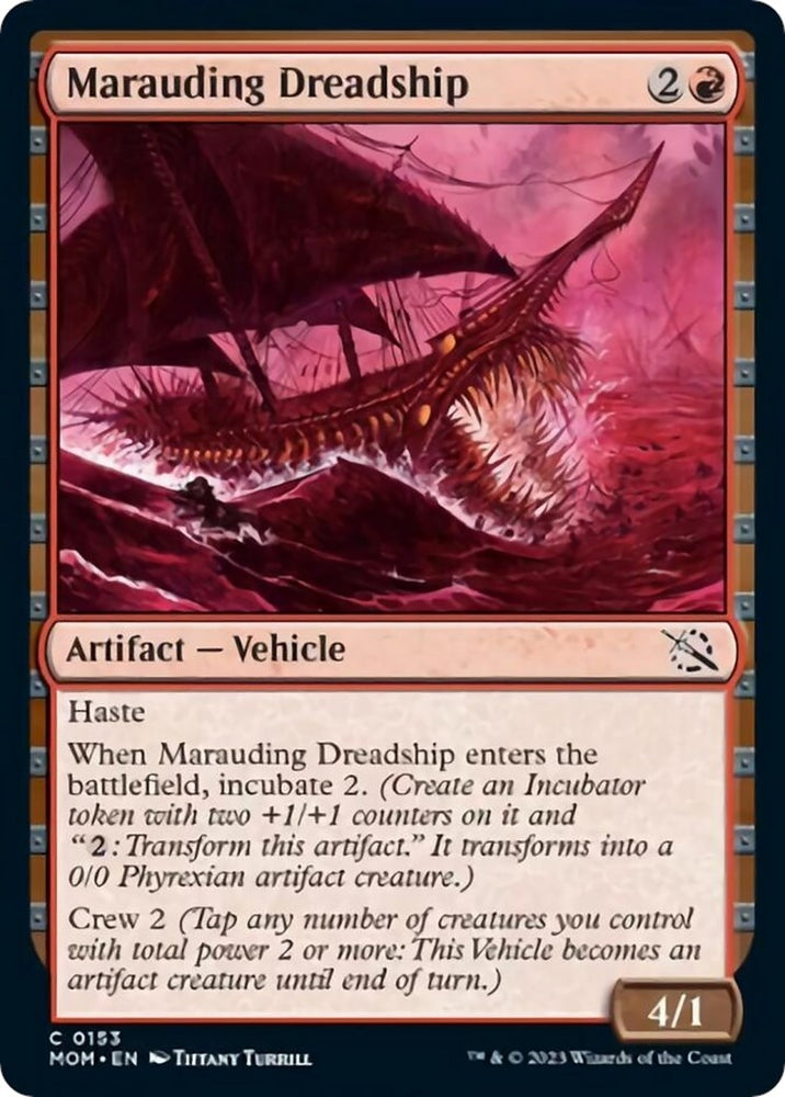 Image for Marauding Dreadship (153) [March of the Machine]
