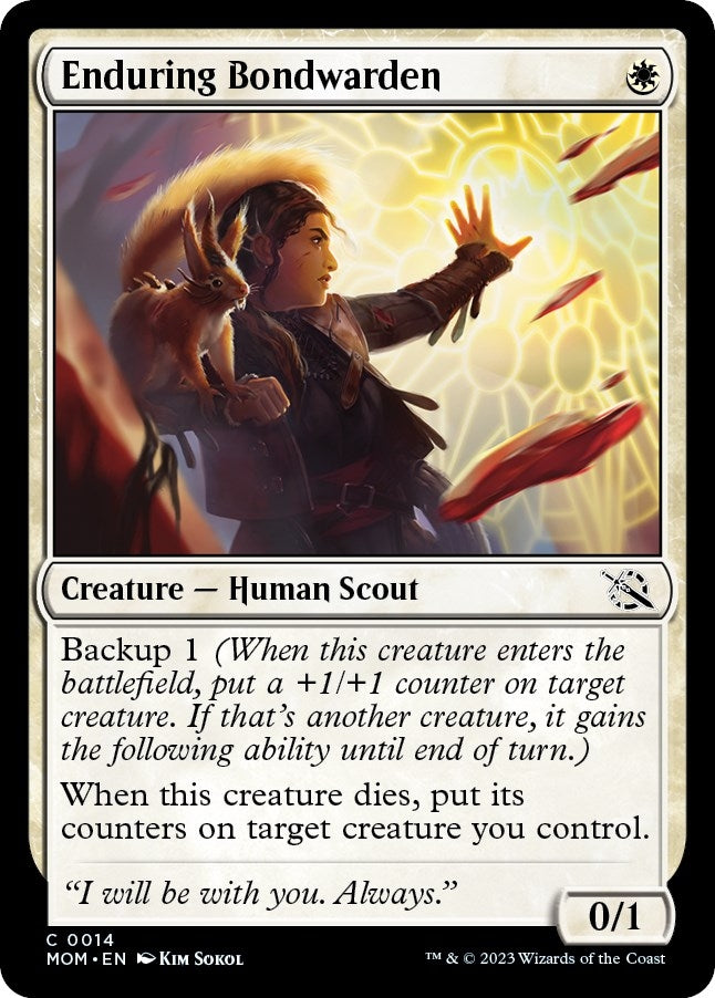 Image for Enduring Bondwarden (14) [March of the Machine]